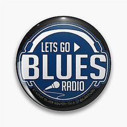 Art St. Louis Blues Pin