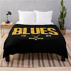 Art Collection Louis Blues Throw Blanket