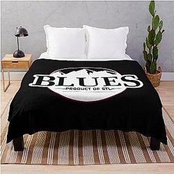Art Louis Blues Throw Blanket