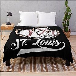 Art - St Louis Blues Throw Blanket