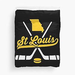 Art St Louis Blues Duvet Cover