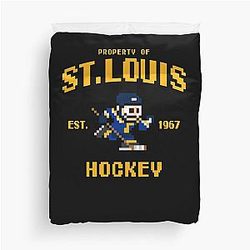 Art & St. Louis Blues Duvet Cover