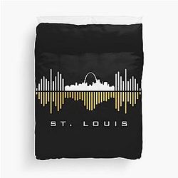 Art St Louis Blues Duvet Cover