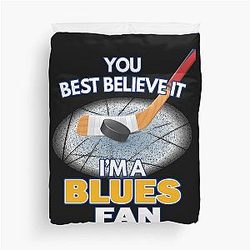 Art St Louis Blues Duvet Cover