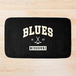 Art - St Louis Blues Bath Mat