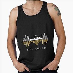 Art St Louis Blues Tank Top
