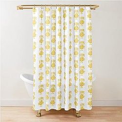 St. Louis Blues Inspired Missouri Hockey Team Shower Curtain