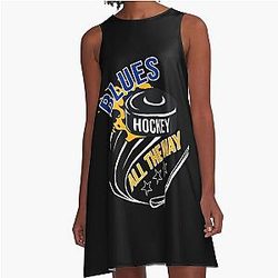 Art - St. Louis Blues A-Line Dress