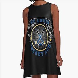 Art St Louis Blues A-Line Dress