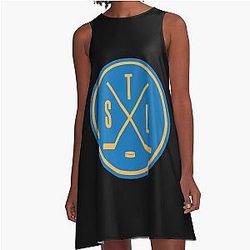 Art St. Louis Blues A-Line Dress