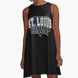 Art St. Louis Blues A-Line Dress
