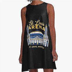 Art A-Line Dress St Louis Blues