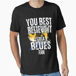 St. Louis Blues Fan Hockey T-Shirt