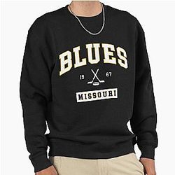 Art St. Louis Blues Pullover Sweatshirt