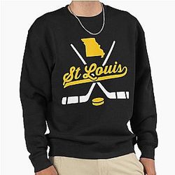 Art St Louis Blues Pullover Sweatshirt