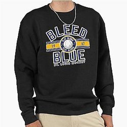Art St. Louis Blues Pullover Sweatshirt