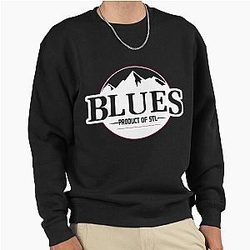 Art St. Louis Blues Pullover Sweatshirt