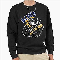 Art St Louis Blues Pullover Sweatshirt