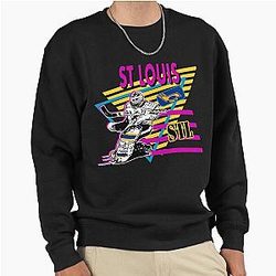 Art St Louis Blues Pullover Sweatshirt