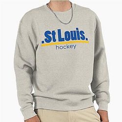 St. Louis Blues Hockey Pullover Sweatshirt