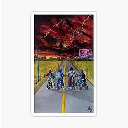 Stranger Things sticker