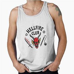 Stranger Things 4 Hellfire Club Tank Top