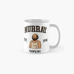 Retro Stranger Things Characters Classic Mug