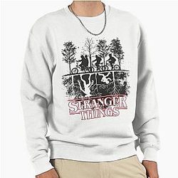 Stranger Things Upside Down Logo Pullover Sweatshirt
