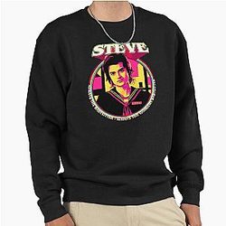 Stranger Things Steve Retro 80s Pullover Sweatshirt