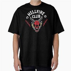Stranger Things 4 Hellfire Club Oversized T-Shirt