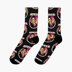 Stranger Things Steve 80s Socks