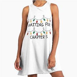 Waiting Stranger Things 5 A Line Dress