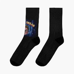 Derek Stranger Things Take A Break Socks