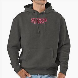Stranger Things 4 Dripping Red Logo Hoodie
