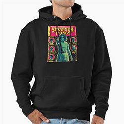 Stranger Things Group Shot Comic Pullover Hoodie