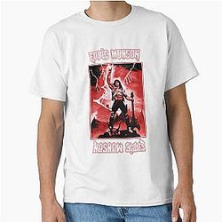 Stranger Things 4 Eddie Munson Lightning Power Classic T-Shirt