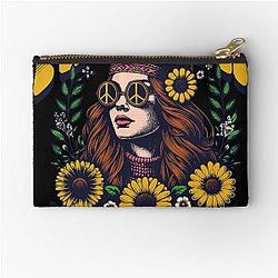 Stranger Things Flower Zipper Pouch