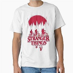 Stranger Things Group Bike Ride Classic T-Shirt