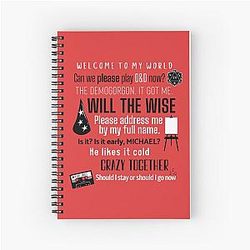 Stranger Things Will Byers Quotes Spiral Notebook