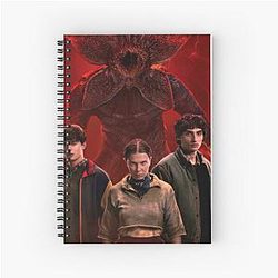 Stranger Things Inspired Spiral Notebook