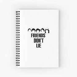 Stranger Things Spiral Notebook