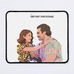 Eleven and Jim Hopper Stranger Things Mouse Pad