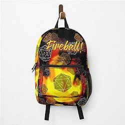 Fireball Stranger Things quote dice Backpack doesn't need to be cleaned up 
(stranger things already correct, clean title is the same as the input)