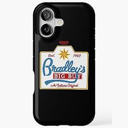 Stranger Things 5: Buyer's Big Black iPhone Tough Case