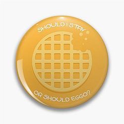 Eggo Stranger Things Pin