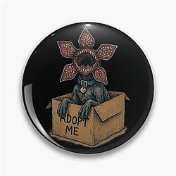Adopt a Demogorgon Stranger Things Pet Pin