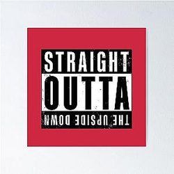 Straight Outta the Stranger Things Poster