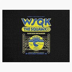 Stranger Things 5: Squawk the 94.5 Black Jigsaw Puzzle