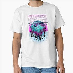 Stranger Things Neon Triangle Classic T-Shirt