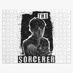 Stranger Things 5: The Sorcerer Black and White Jigsaw Puzzle